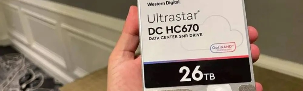 Ổ cứng dung lượng lớn nhất thế giới của Western Digital đã chính thức ra mắt