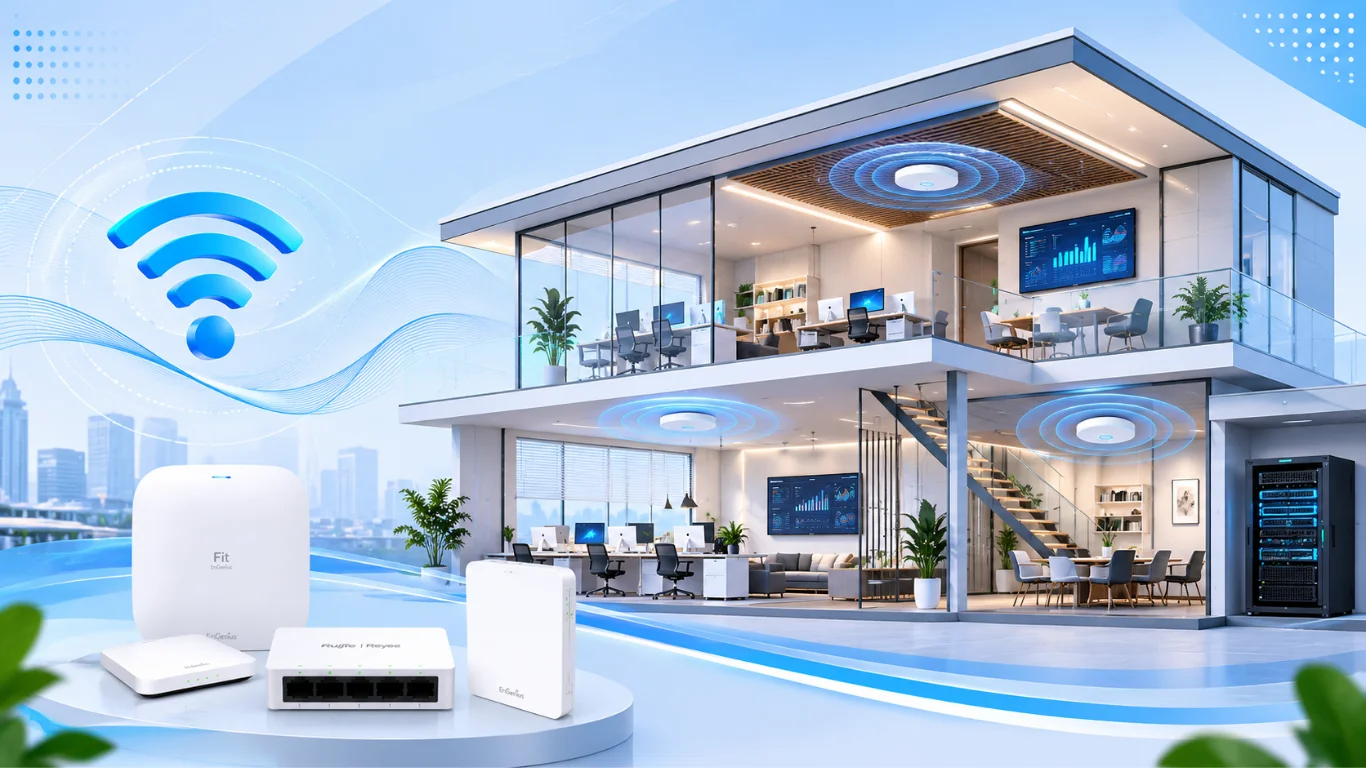 Giải pháp Wifi chuyên nghiệp giúp đảm bảo kết nối liên tục trong môi trường nhiều người dùng