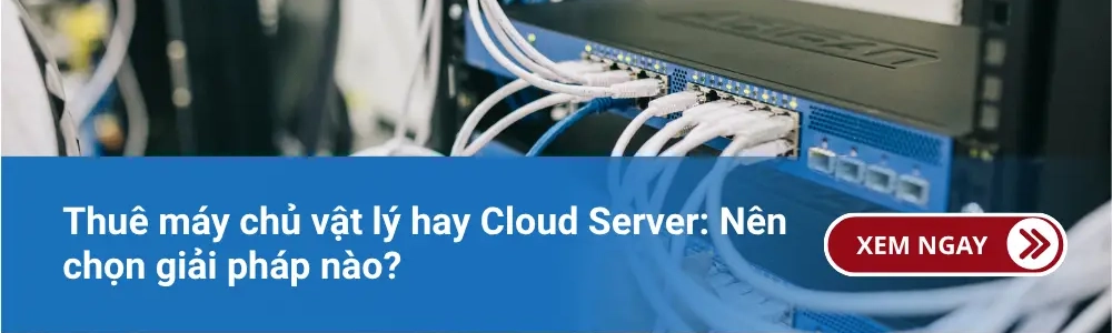 Thuê máy chủ vật lý hay Cloud Server: Nên chọn giải pháp nào?