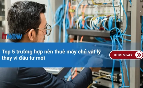 Top 5 trường hợp nên thuê máy chủ vật lý thay vì đầu tư mới