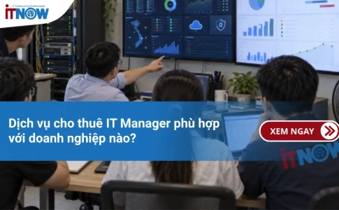Dịch vụ cho thuê IT Manager phù hợp với doanh nghiệp nào?