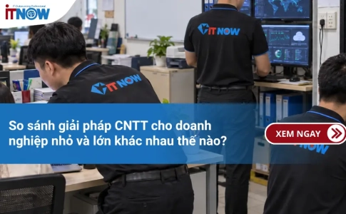 So sánh giải pháp CNTT cho doanh nghiệp nhỏ và lớn khác nhau thế nào?