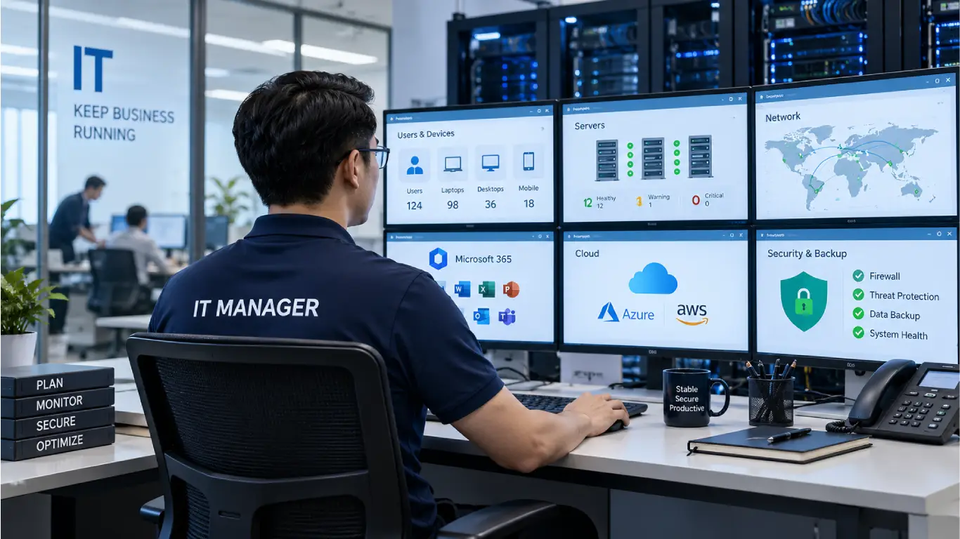So sánh IT Manager thuê ngoài và IT Manager nội bộ 5 IT NOW – Dịch vụ IT Manager thuê ngoài cho doanh nghiệp