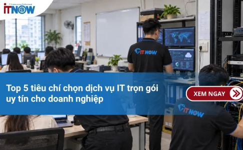 Top 5 tiêu chí chọn dịch vụ IT trọn gói uy tín cho doanh nghiệp