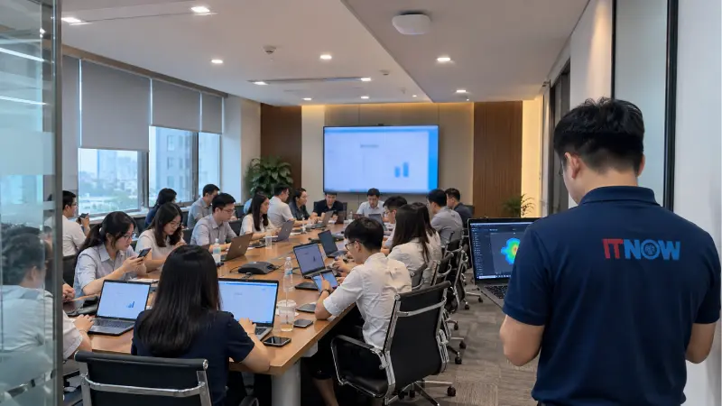 Vì sao doanh nghiệp nên chọn dịch vụ thi công giải pháp Wifi tại IT NOW? 4 Chuyên triển khai giải pháp Wifi cho doanh nghiệp
