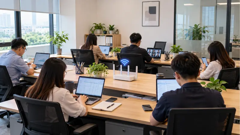 So sánh giải pháp Wifi doanh nghiệp và Wifi thông thường 4 Wifi thông thường